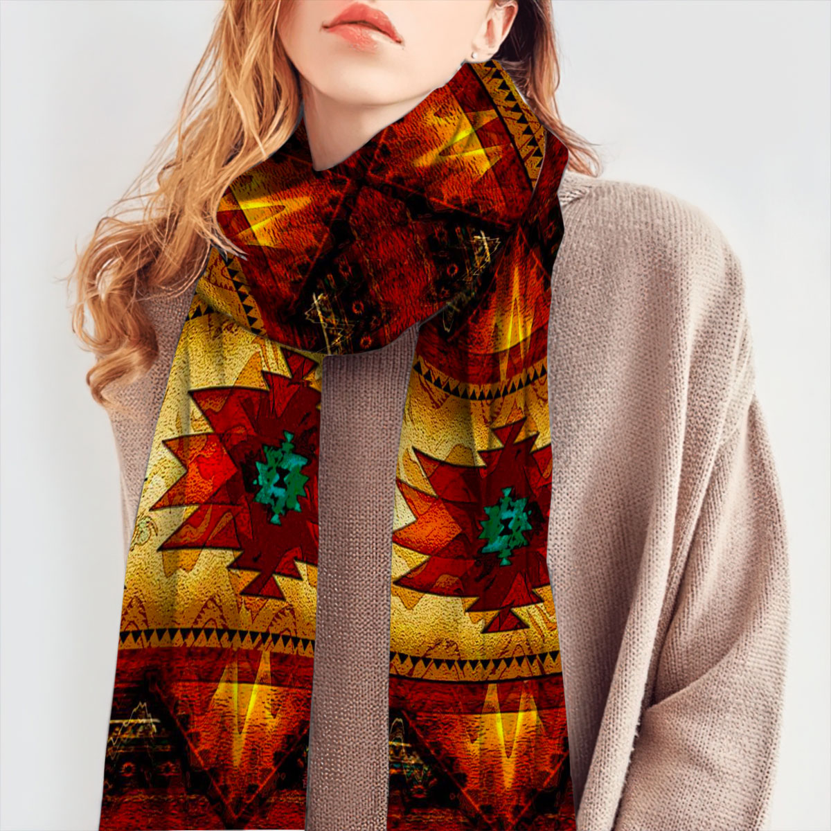 Native American - 3D Scarf WCS