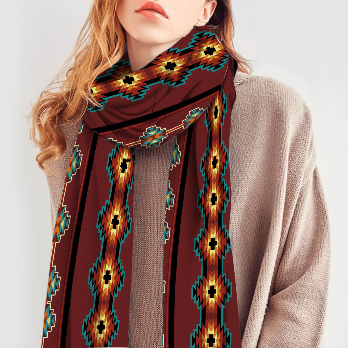 Native American - 3D Scarf WCS