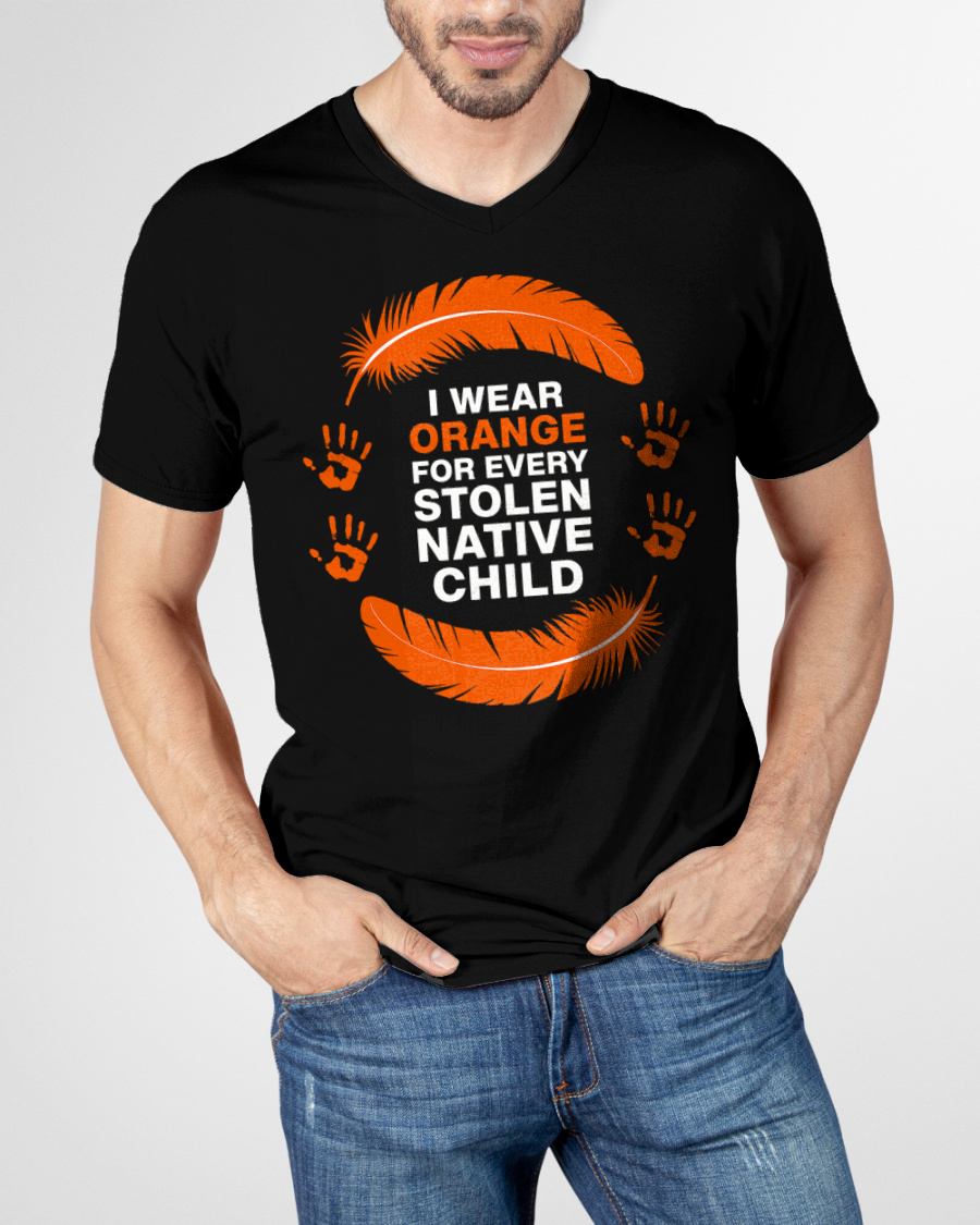American I Wear Orange For Every Native Child Indian Pride