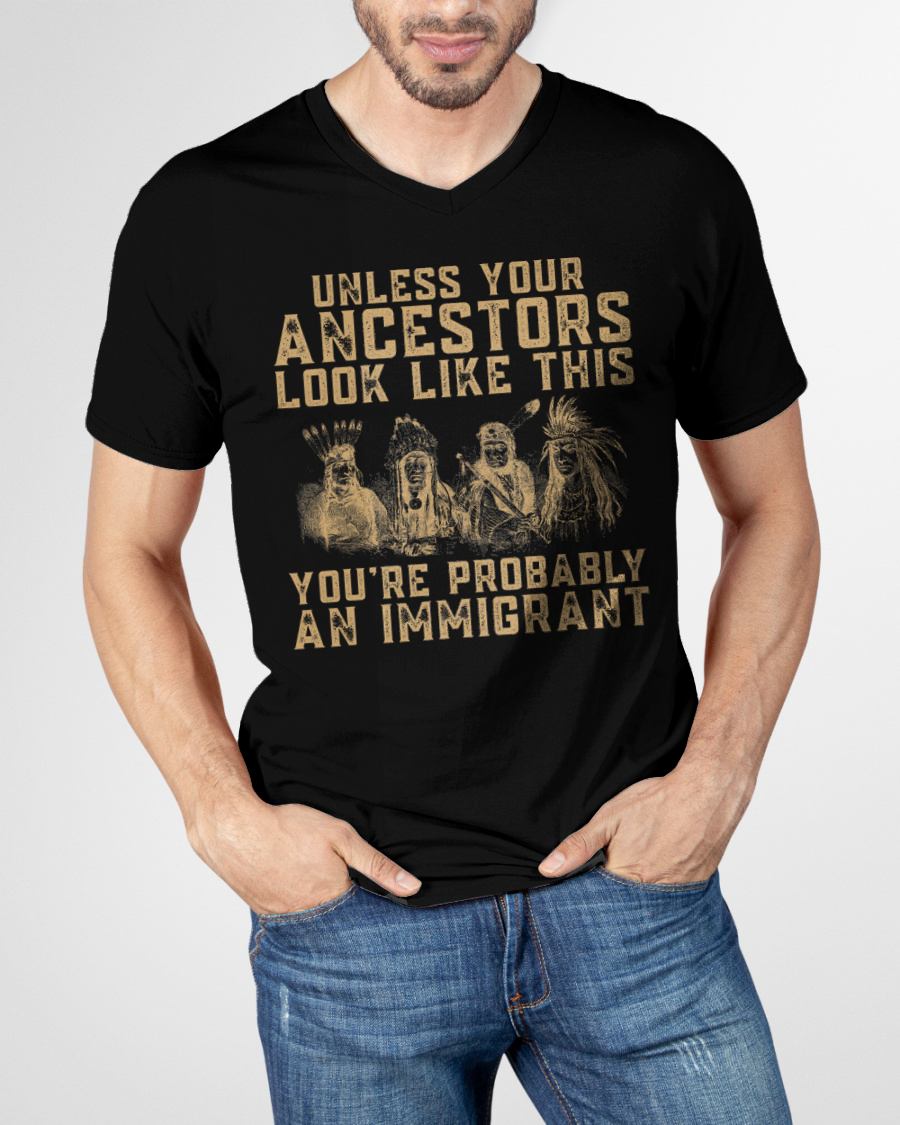 American Indian You're Probably An Immigrant T-Shirt