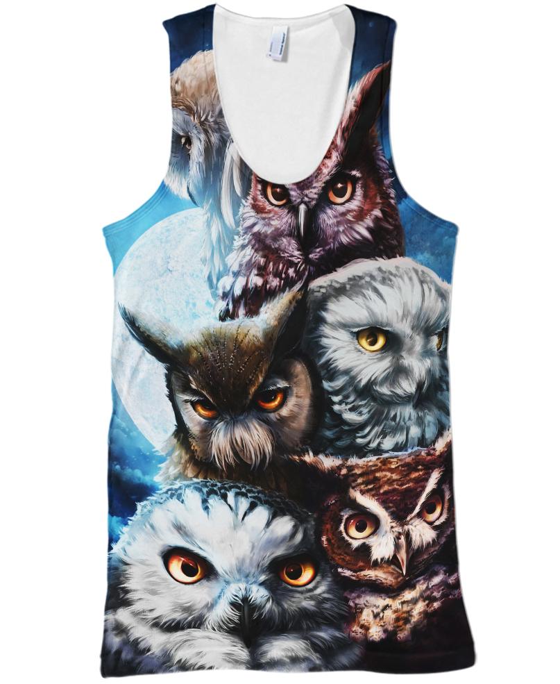 Owl Impressive 3D Hoodie - Native American Pride Shop