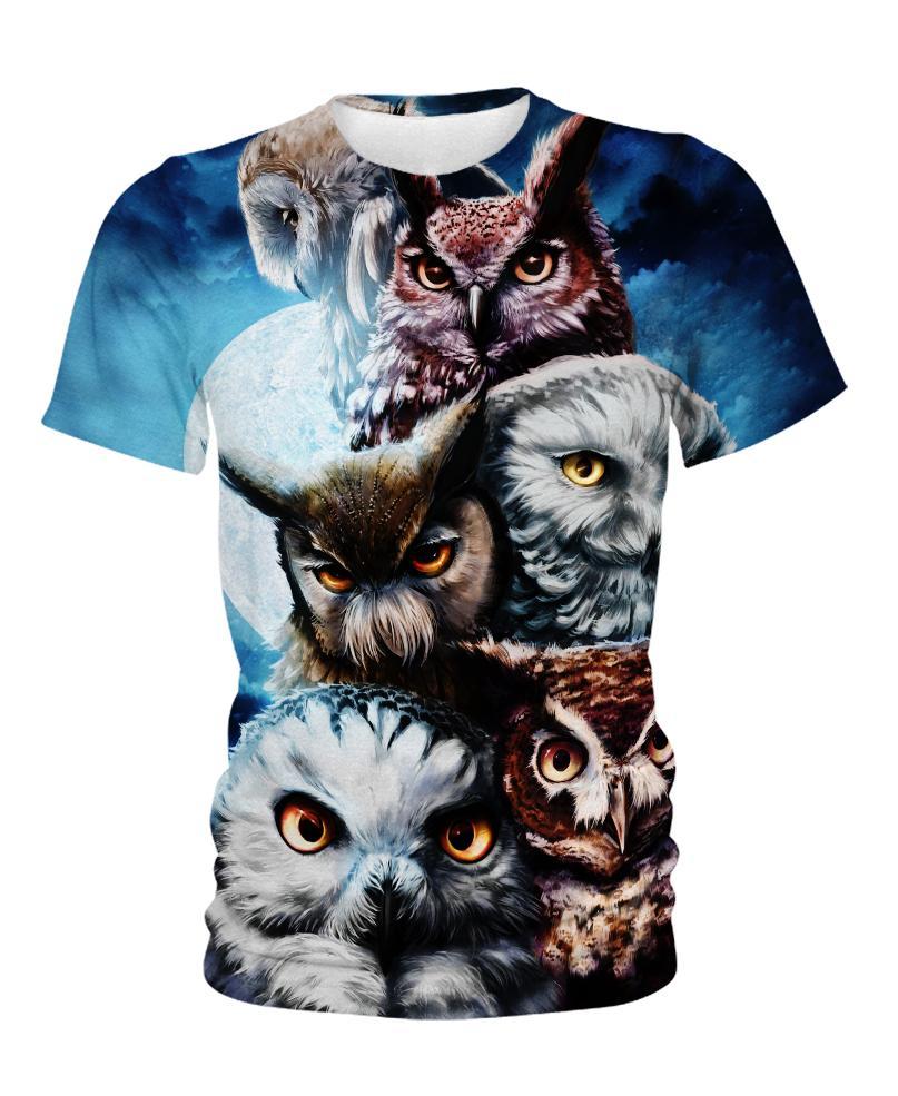 Owl Impressive 3D Hoodie - Native American Pride Shop