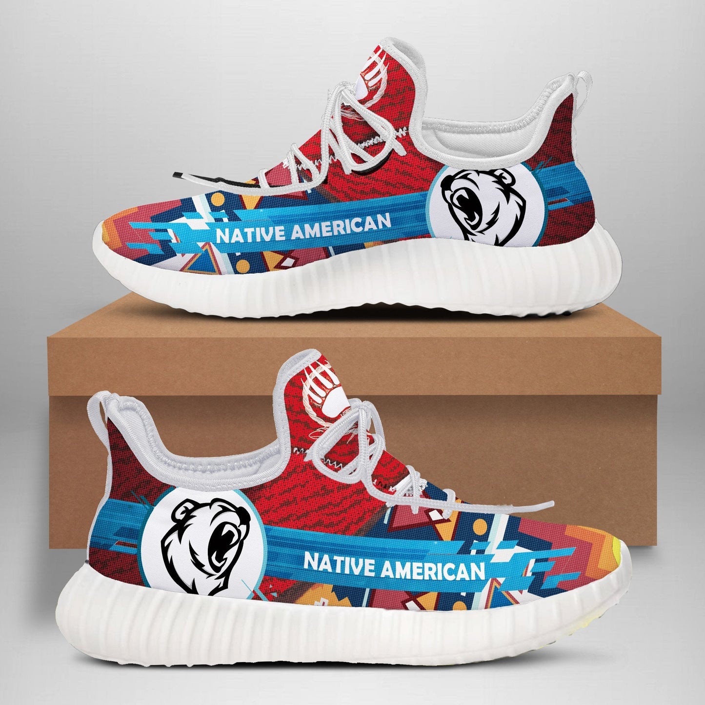 Red Native Shoes WCS