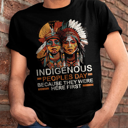 Aboriginal Indians Indigenous People Native American Day T-Shirt 2