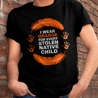 American I Wear Orange For Every Native Child Indian Pride