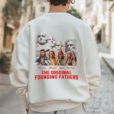 NO ONE IS ILLEGAL ON STOLEN LAND Style 14 - Two Sides Unisex T-Shirt/T-Shirt V-Neck/Hoodie/Sweatshirt