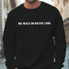 NO ONE IS ILLEGAL ON STOLEN LAND Style 14 - Two Sides Unisex T-Shirt/T-Shirt V-Neck/Hoodie/Sweatshirt