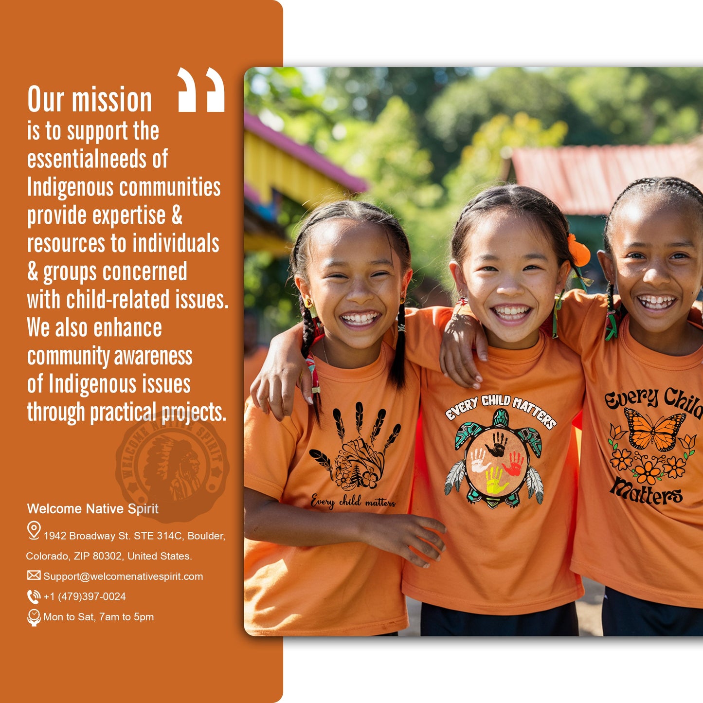 Every Child Matters Wearing 215 Stolen Children Circle For Orange Shirt Day Unisex Back T-Shirt/Hoodie/Sweatshirt