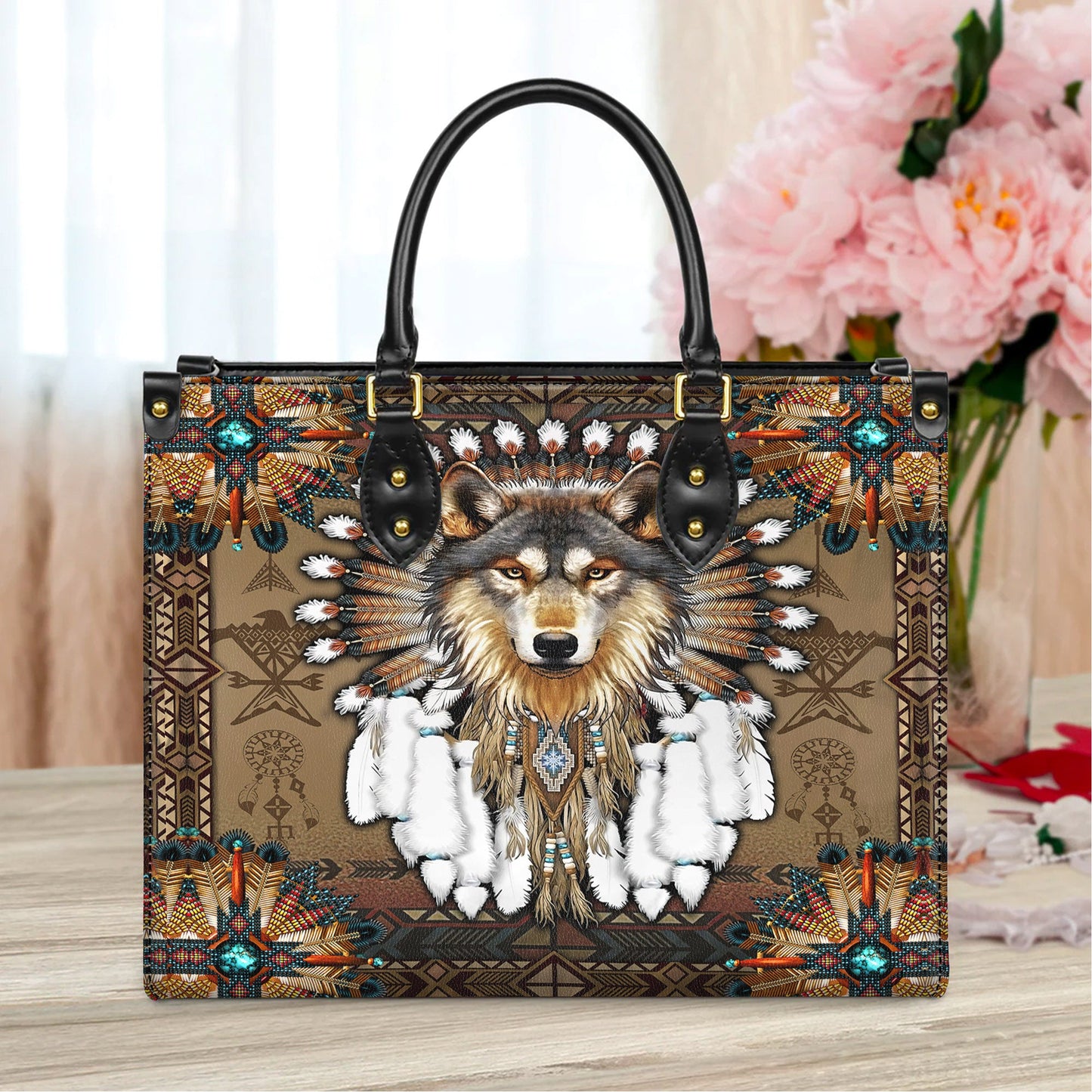 Native American Leather Handbag WCS042