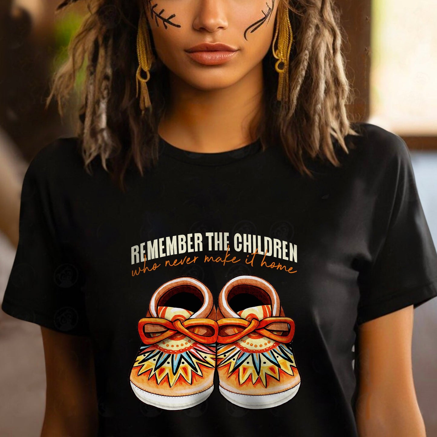 Every Child Matters Shoes Indigenous Orange Shirt Day Unisex T-Shirt/Hoodie/Sweatshirt