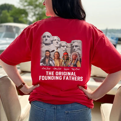 NO ONE IS ILLEGAL ON STOLEN LAND Style 14 - Two Sides Unisex T-Shirt/T-Shirt V-Neck/Hoodie/Sweatshirt