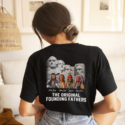 NO ONE IS ILLEGAL ON STOLEN LAND Style 14 - Two Sides Unisex T-Shirt/T-Shirt V-Neck/Hoodie/Sweatshirt