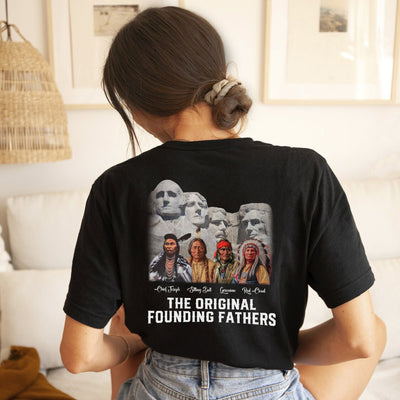 NO ONE IS ILLEGAL ON STOLEN LAND Style 14 - Two Sides Unisex T-Shirt/T-Shirt V-Neck/Hoodie/Sweatshirt