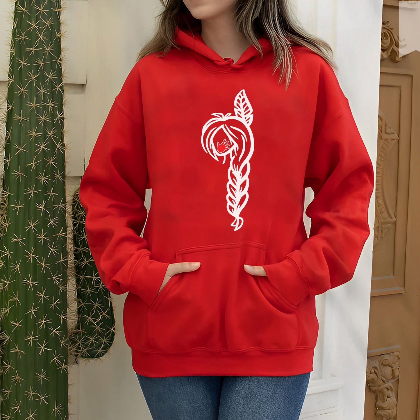 MMIW American Native Black Hair Indigenous Unisex Hoodie/Sweatshirt/T-Shirt