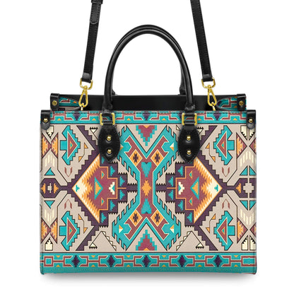 Culture Design Leather Handbag WCS004