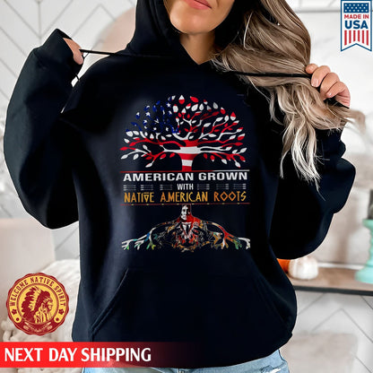 American Grown With Native American Roots Native Native American Unisex T-Shirt/Hoodie/Sweatshirt