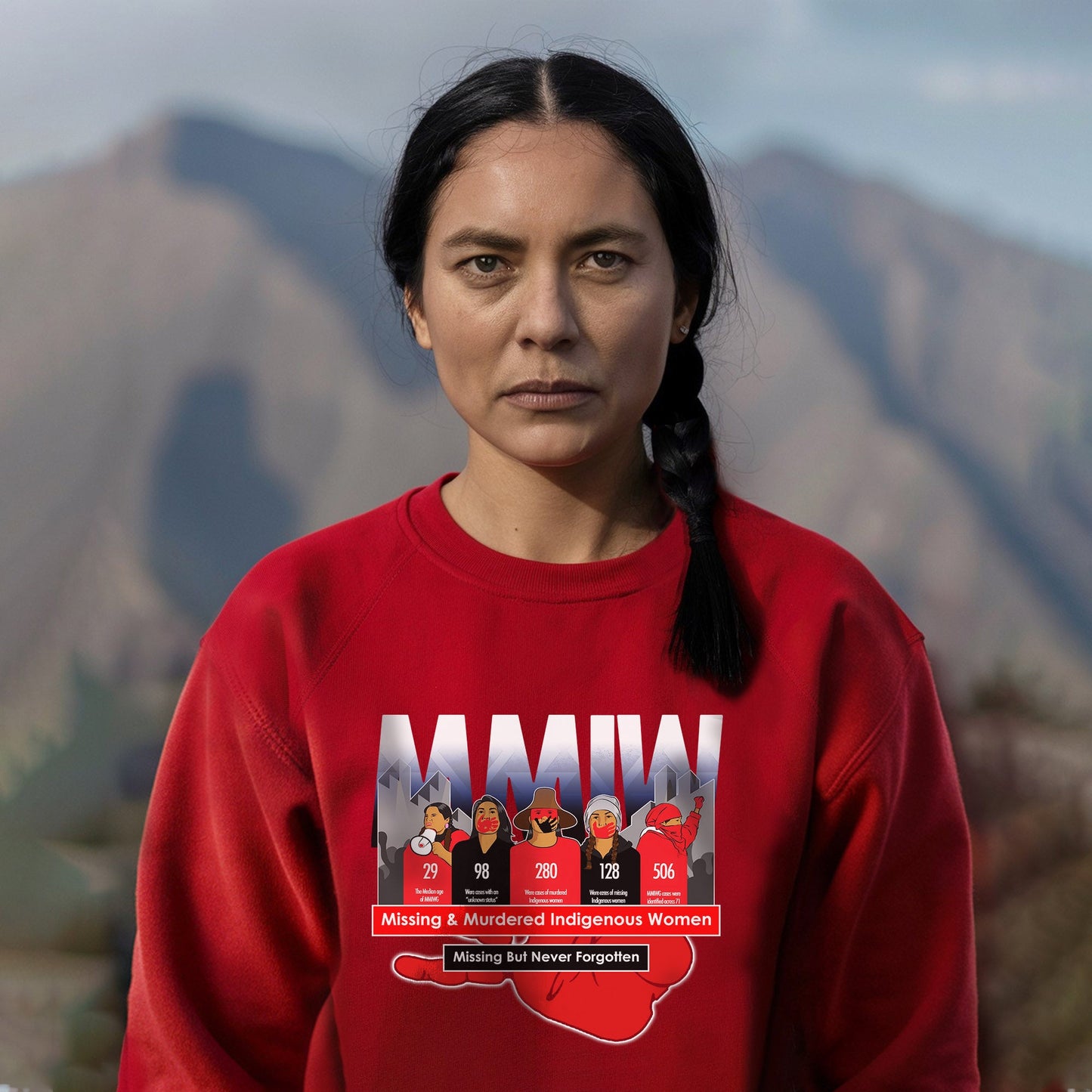 MMIW Missing But Never Forgotten Unisex T-Shirt/Hoodie/Sweatshirt
