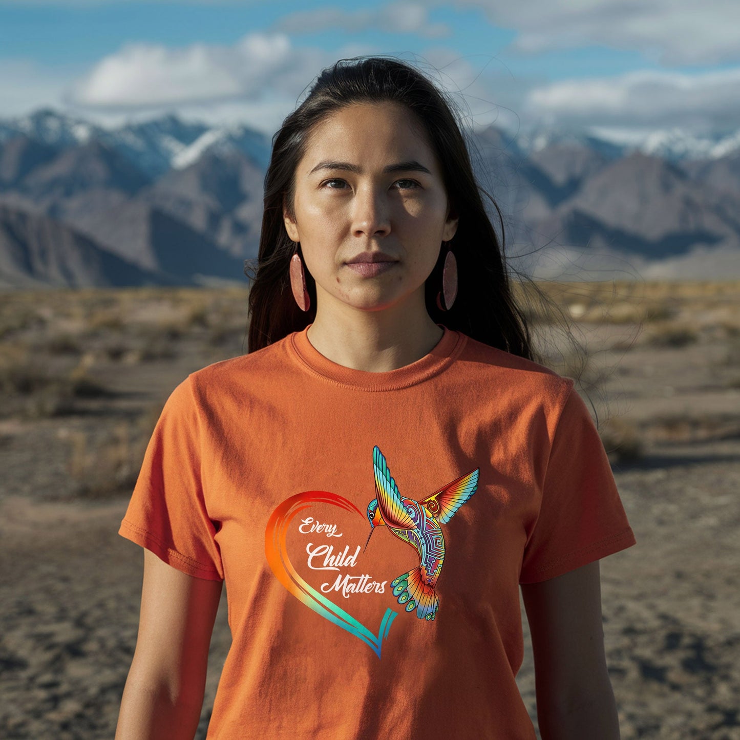 Every Child Matters Hummingbird Native Freedom Native American Unisex T-Shirt/Hoodie/Sweatshirt