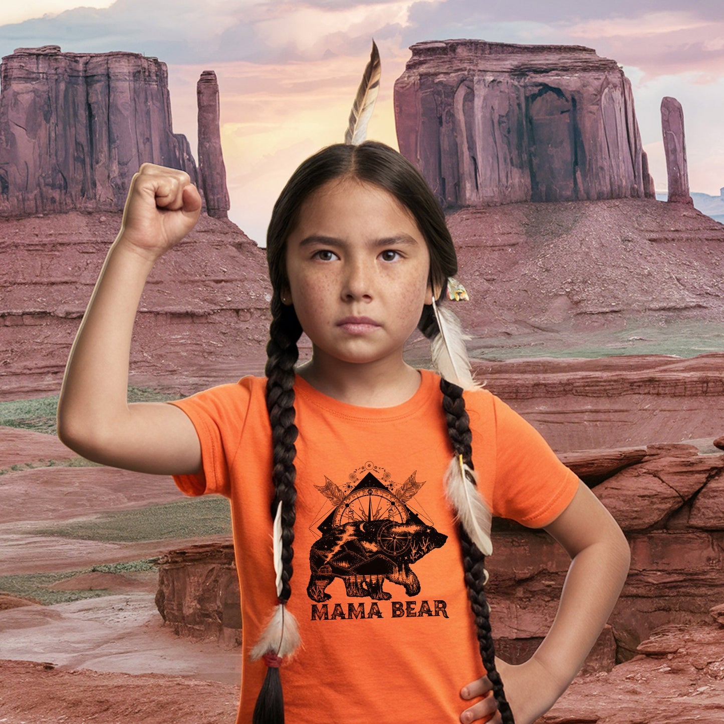Every Child Matters Mama Black Bear For Orange Day Unisex T-Shirt/Hoodie/Sweatshirt