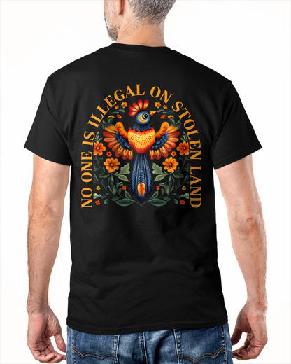 No One Is Illegal On Stolen Land Native Americans Vintage Unisex T-Shirt/Hoodie/Sweatshirt