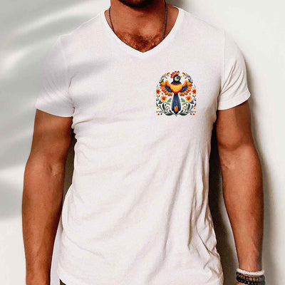 NO ONE IS ILLEGAL ON STOLEN LAND. WE WALK ON NATIVE LAND - Two Sides - Red -  Unisex T-Shirt/Hoodie/Sweatshirt