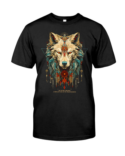 Wolf Spirit Animal Sacred Shaman Native American Clan Unisex T-Shirt/Hoodie/Sweatshirt