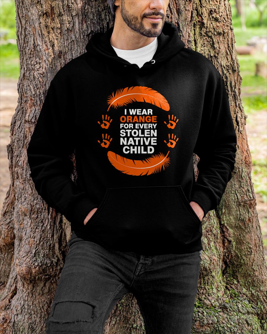 American I Wear Orange For Every Native Child Indian Pride