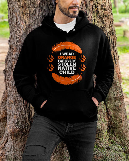 American I Wear Orange For Every Native Child Indian Pride