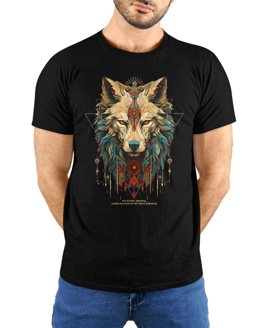 Wolf Spirit Animal Sacred Shaman Native American Clan Unisex T-Shirt/Hoodie/Sweatshirt