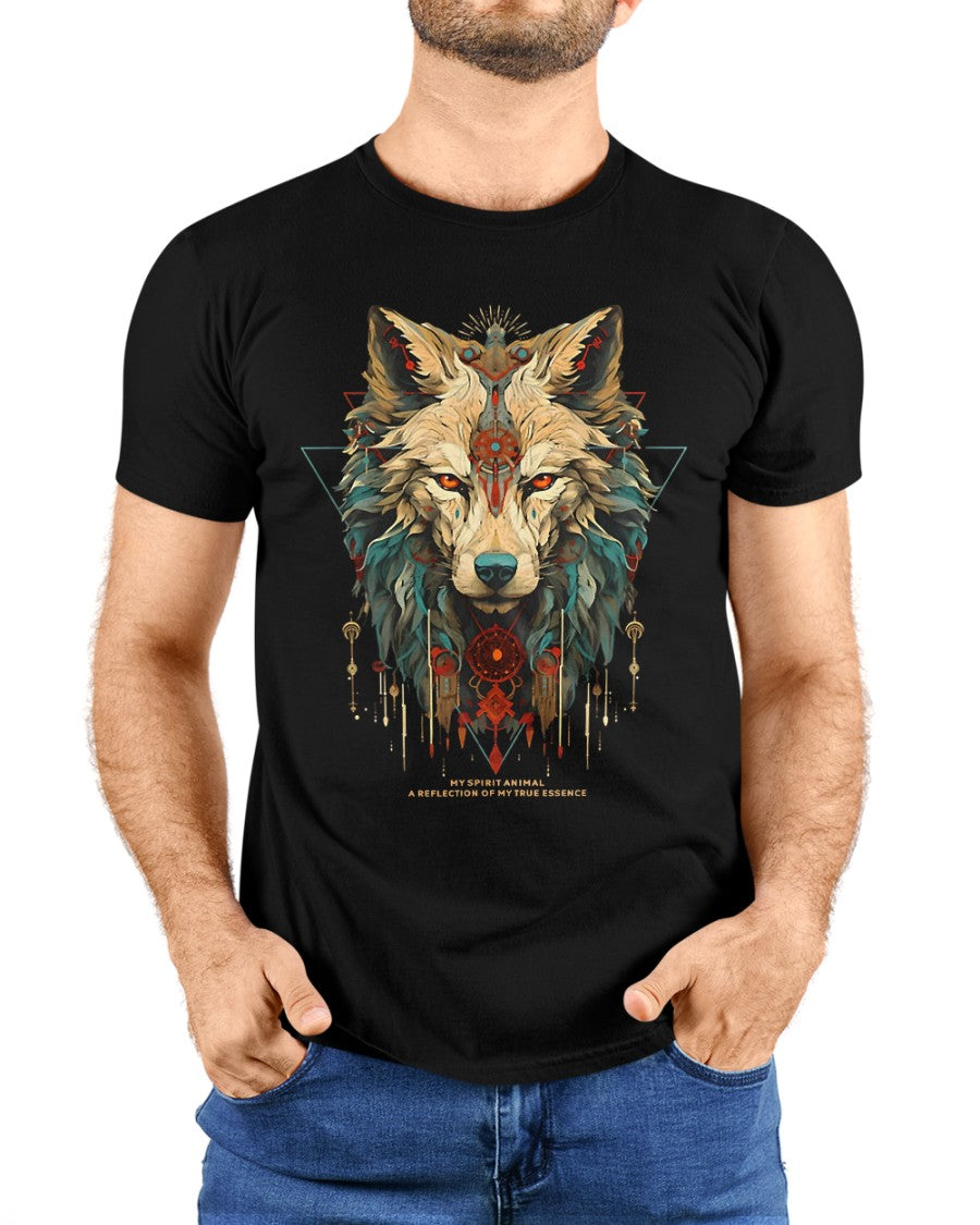 Wolf Spirit Animal Sacred Shaman Native American Clan Unisex T-Shirt/Hoodie/Sweatshirt