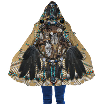 Native American Wolf Spirit Dream Cloak WCS