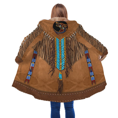 Brown Tassels Style Native Cloak WCS