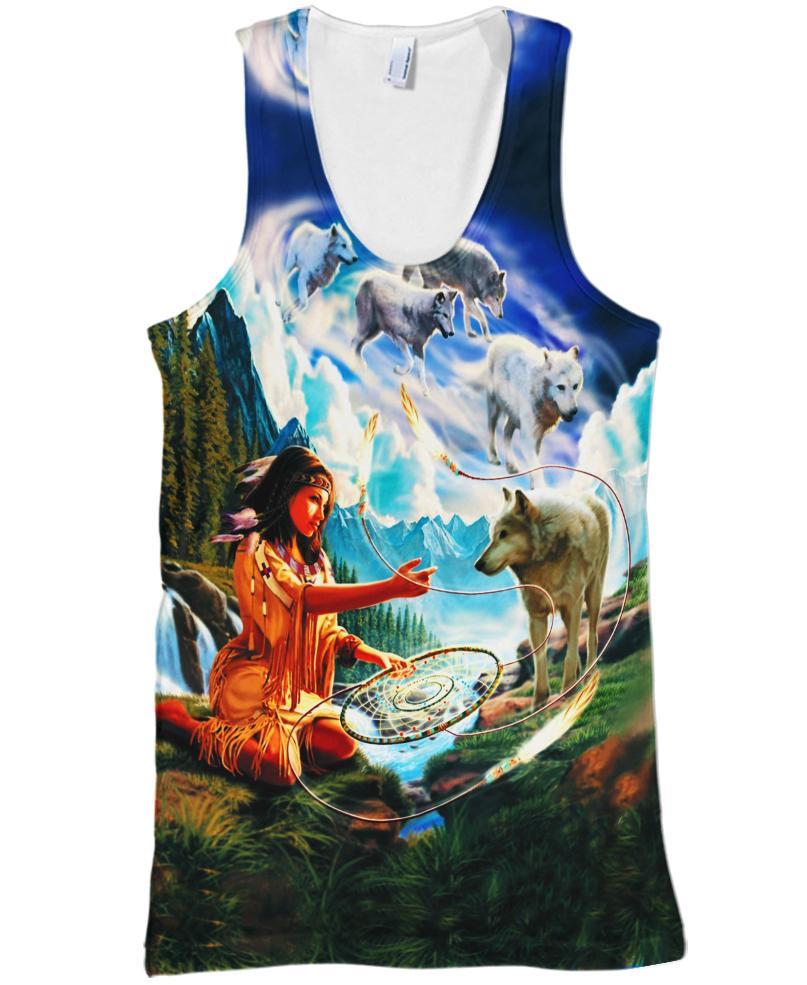 Native Nature 3D Hoodie - Native American Pride Shop