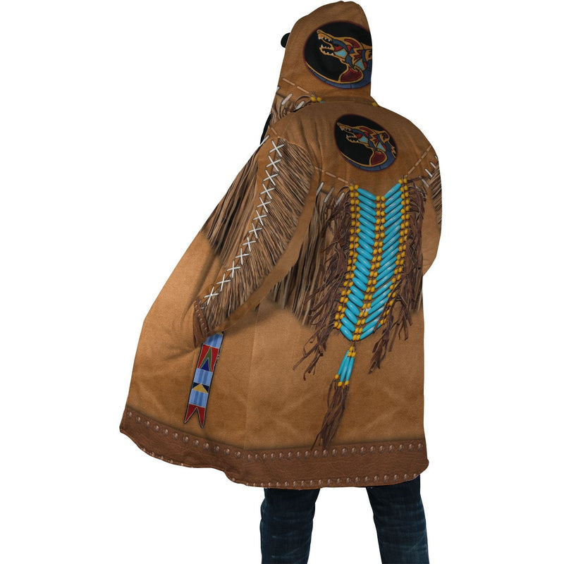 Brown Tassels Style Native Cloak WCS