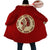 Native American Pride Horn Button Long Fleece Windbreaker WCS