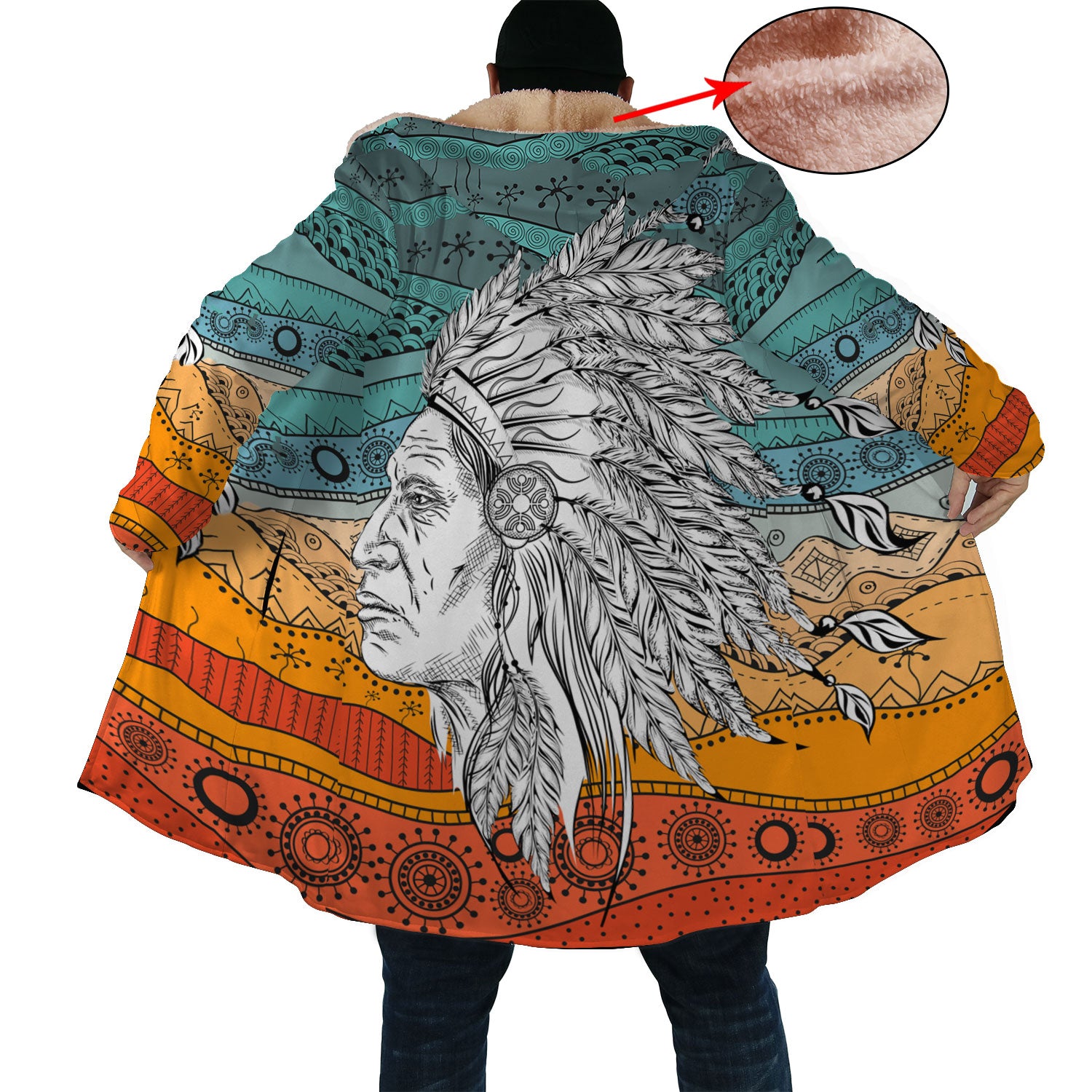 Native Pattern Dream Cloak WCS