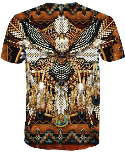 Native Eagle 3D Hoodie - Native American Pride Shop