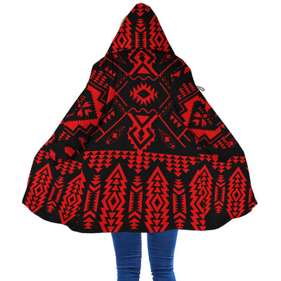 Red Pattern Native Cloak WCS