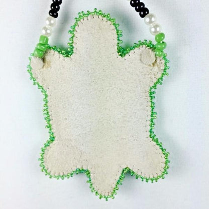New Handmade Black Blue Turtle Long Necklace Earring Set WCS