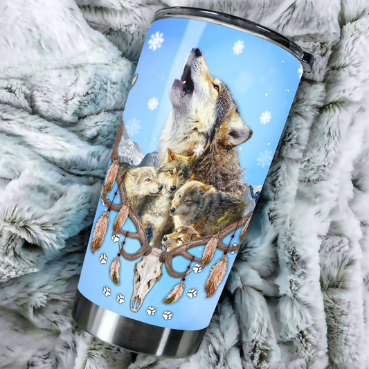 Native Wolves Tumbler WCS