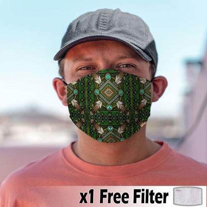 Native American Print Mask 24 WCS