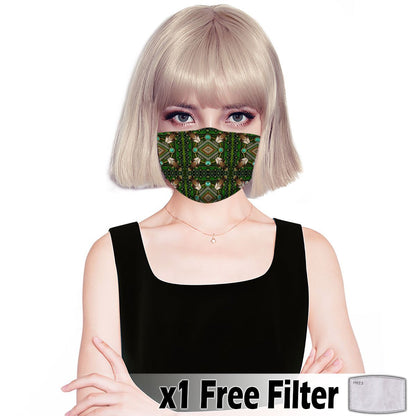 Native American Print Mask 24 WCS