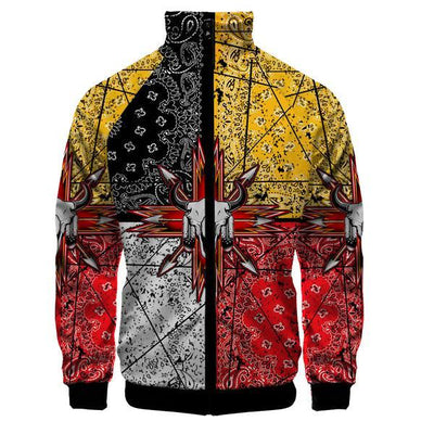 Native American Skull Arrow 3D Hoodie - Native American Pride Shop