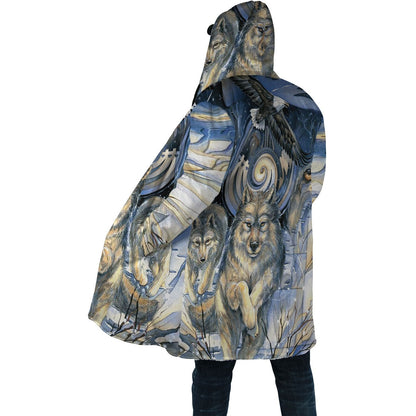 Wolf Winter Cloak - Native American Pride Shop