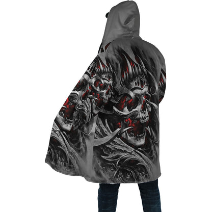 Grey Skull Native Cloak - Native American Pride Shop