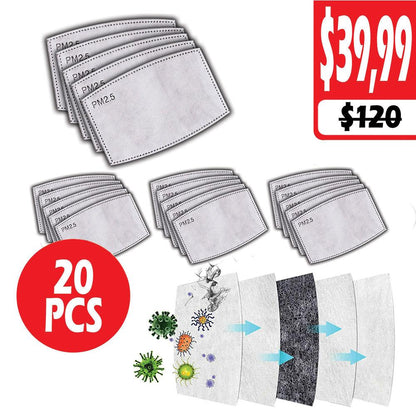 ALL Replacement Filters for Masks WCS