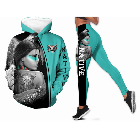Native Girl Hoodie Legging Set WCS