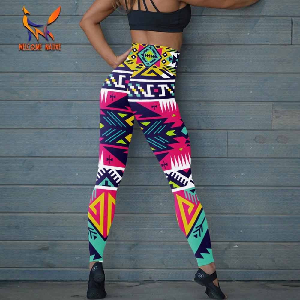 Native Pattern Dream Catcher Leggings WCS