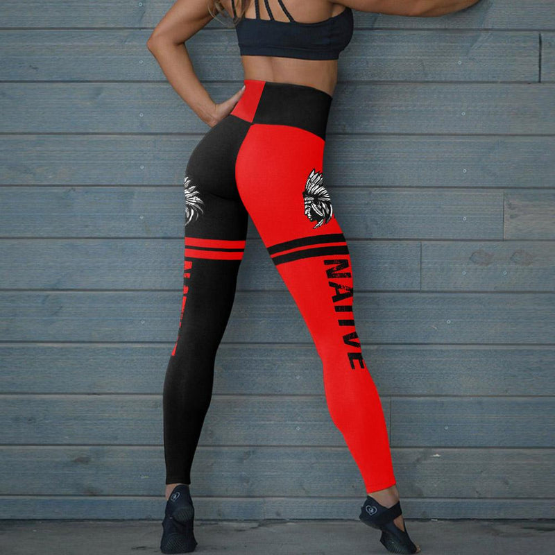 3D Native Chief Dream Catcher Leggings WCS
