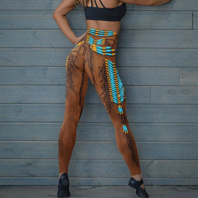 Native Pattern  Dream Catcher Leggings WCS